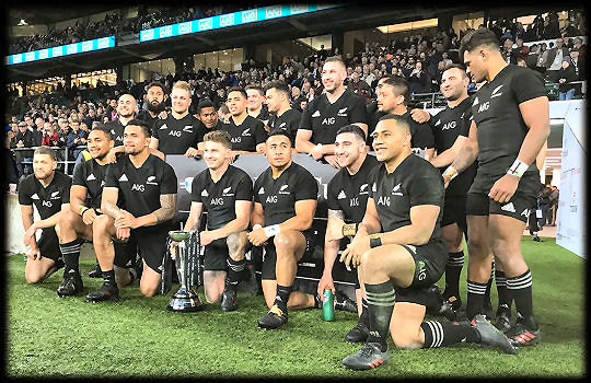 Barbarians All Blacks Killik Cup Winners 2017